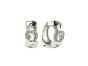 Diamond Scroll Earrings|2