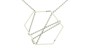 Threaded Hexagon Necklace|1