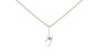Curved Channel Set Necklace |1
