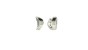 Curled Diamond Earrings|2