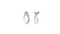 Diamond Swirl Earrings|1
