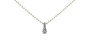 Petite Diamond Loop Necklace|1