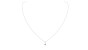 Two Prong Diamond Necklace|2