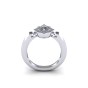 Pinched Cushion Engagement Ring|2