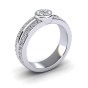 Luxury Bezel Ring|3