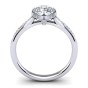 Crescent Love Diamond Ring|2