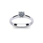 Classic V Prong Solitaire|1