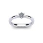 018 Contemporary Six Prong Engagement Ring|1