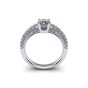 XL Prong Set Engagement Ring|2