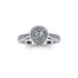 Diamond Dipped Engagement Ring|1