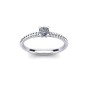 Cable Diamond Engagement Ring|1