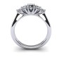 Diamond Bow Tie Engagement Ring|2