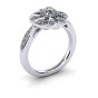 Diamond Star Engagement Ring		|3