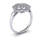 Snowflake Diamond Ring |3