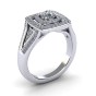 Structure Diamond Ring|3