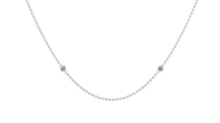 004 Diamond Drizzled Necklace