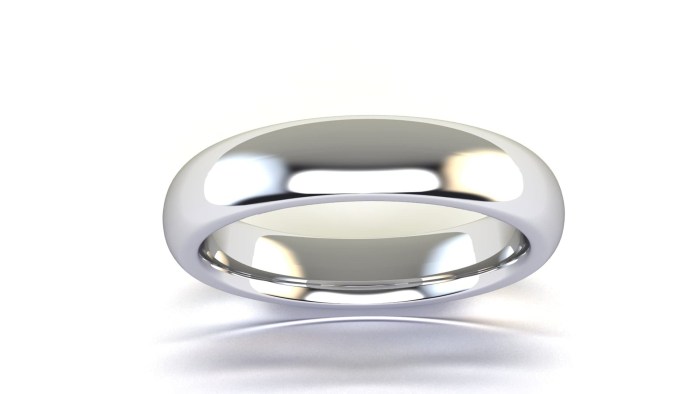 Curved 4 MM Band