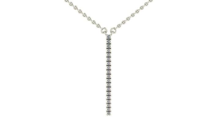 Diamond Stripe Necklace