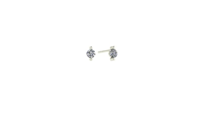 Petite Two Prong Studs