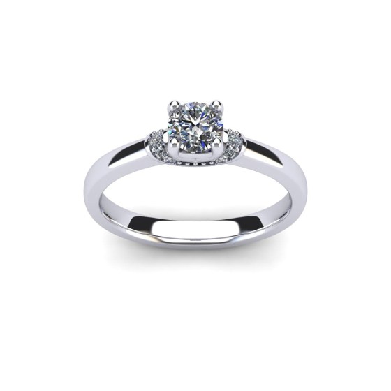 Regal Diamond Engagement Ring
