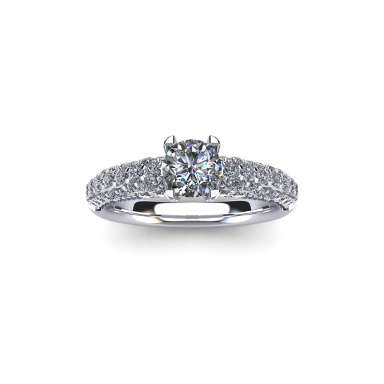XL Prong Set Engagement Ring