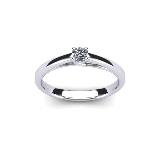 011 Radiant Heart Engagement Solitaire