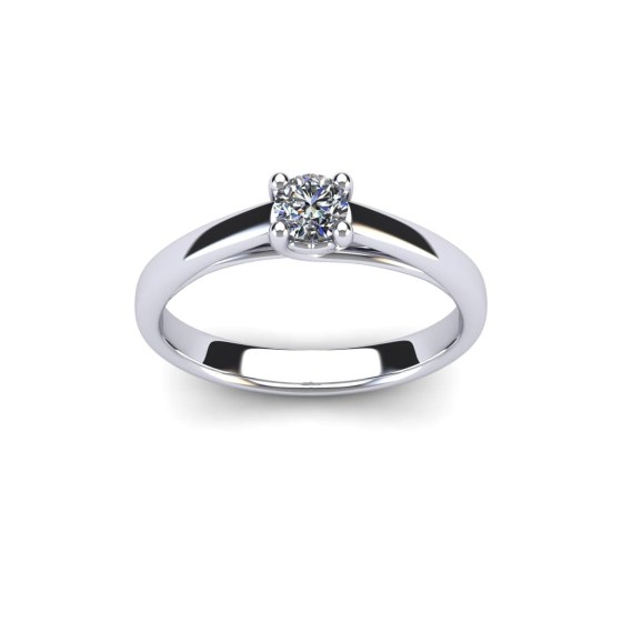025 Radiant Heart Engagement Solitaire