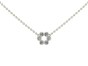 Diamond Bezel Circle Necklace|1