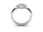 Happy Halo Engagement Ring|2