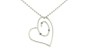 Diamond Heart Necklace|1