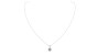 Pinched Cushion Diamond Necklace|2