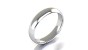 Thin 4 MM Curved Band|3