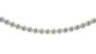 Bezel Set Diamond Necklace|1