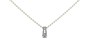 Split Loop Diamond Necklace |1
