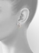 Oval Diamond Earrings	|3