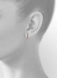 Stripe Diamond Stud Earrings|3