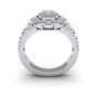 Diamond Blossom Ring|2