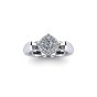 Pinched Cushion Engagement Ring|1
