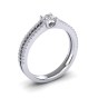 030 Two Row Engagement Ring|3