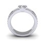 Luxury Bezel Ring|2