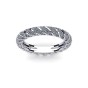 Diamond Twirls Eternity Ring|1