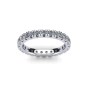 Four Prong Open Eternity Ring|1