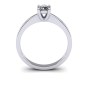 Classic V Prong Solitaire|2