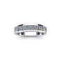 Tapered Square Channel Eternity Ring|1