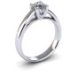 060 Radiant Heart Engagement Solitaire|3