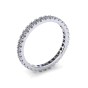 French Claw Set Eternity Ring|3