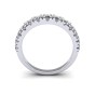 Starry Night Four Prong Tapered Ring|2