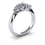 Diamond Bow Tie Engagement Ring|3