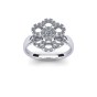 Snowflake Diamond Ring |1