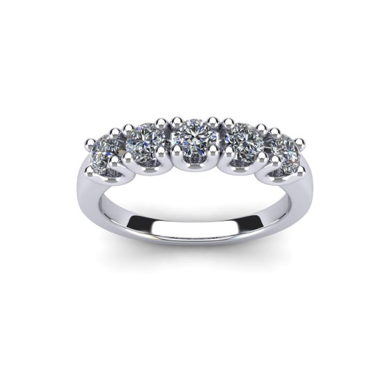 Five Stone Opulence Ring